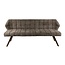 WoonStijl Eetkamerbank raster 180  Hoven taupe-bruin frame