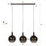WoonStijl Hanglamp Sfera 3-lichts Sienna bruin