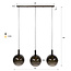 WoonStijl Hanglamp Sfera Tricolore 3-lichts Artic zwart