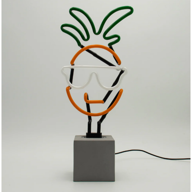 Locomocean Neon licht met voet - Pineapple