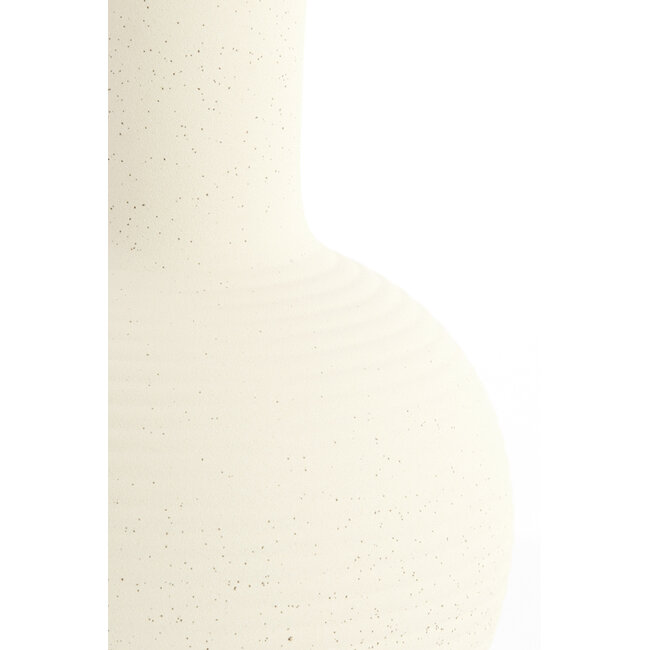 Light en Living Lampvoet Ø34x62 cm ULLOA keramiek mat crème