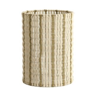 Light en Living Lampenkap 31-31-41,5 cm SIMBELIN crème + olijfgroen