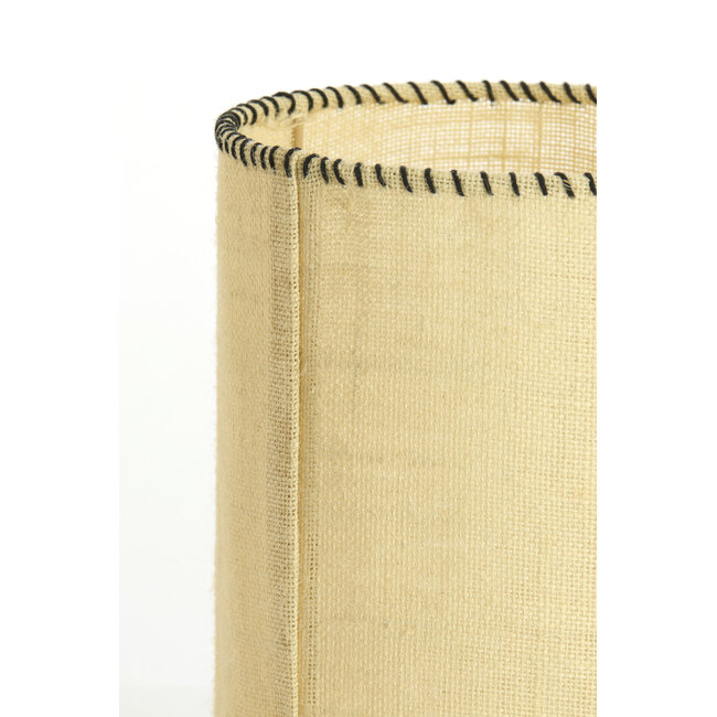 Light en Living Lampenkap 20-20-30 cm SELOTO jute beige