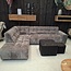 Tower Living Memphis 3 zits + Ottoman Links - Haga 16 charcoal
