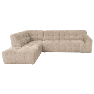Tower Living Memphis 3 zits + Ottoman Links - Haga 30 beige