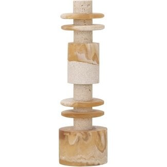 MUST Living Ornament Alba laag - creme/bruin