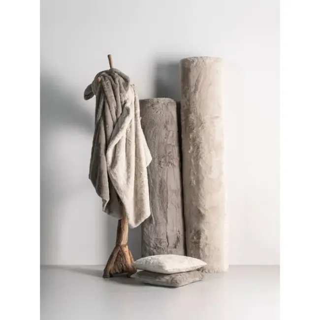 MUST Living Plaid Lodge Taupe