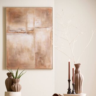 Light en Living Wandornament 90x3,5x120 cm MANARO terra+zand