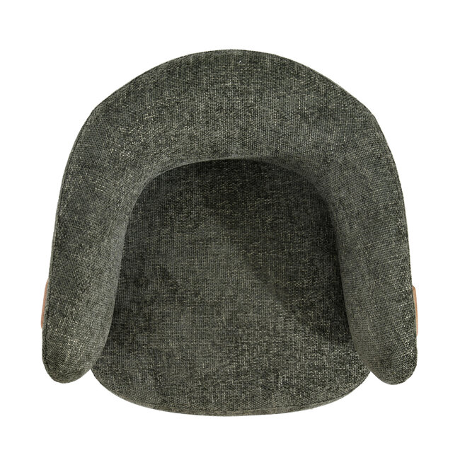 PTMD Fauteuil Mire olijfgroen