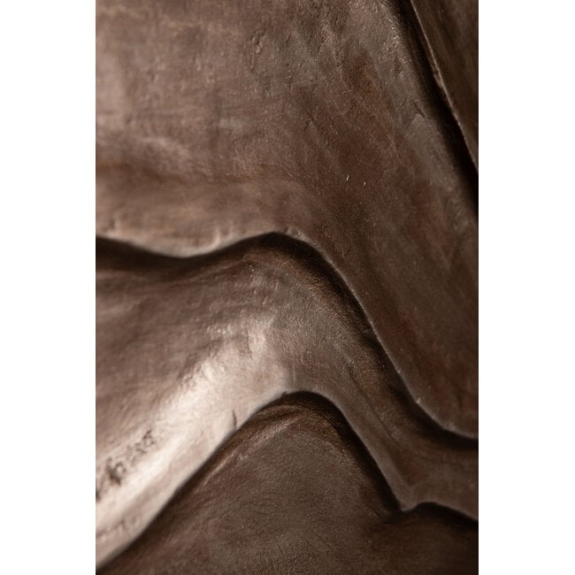 PTMD Wandpaneel Samraj Bruin MDF  Wave met structuur