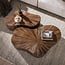 WoonStijl Salontafel Maya Teak XL shamrock set van 2 teak espresso