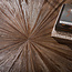 WoonStijl Salontafel Maya Teak XL shamrock set van 2 teak espresso