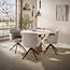 WoonStijl Eettafel Romano Centro rond Ø120cm 3D keramiek travertin