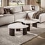 WoonStijl Salontafel Ceramo aperto set van 2  keramiek Taj Mahal