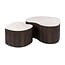 WoonStijl Salontafel Ceramo medio set van 2 keramiek Taj Mahal