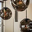 WoonStijl Hanglamp Stellar pendel 5+4-lichts Sienna bruin