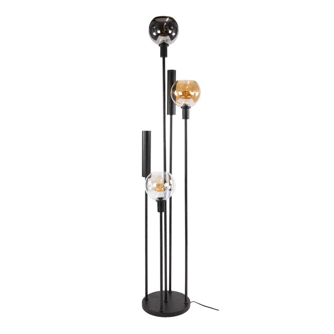 WoonStijl Vloerlamp Sfera Tricolore 5-lichts Artic zwart