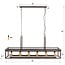 WoonStijl Hanglamp Decorate 6-lichts urban bruin