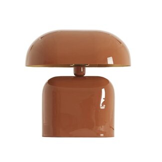 Light en Living Tafellamp 37x26x37 cm TODD glans donker oranje