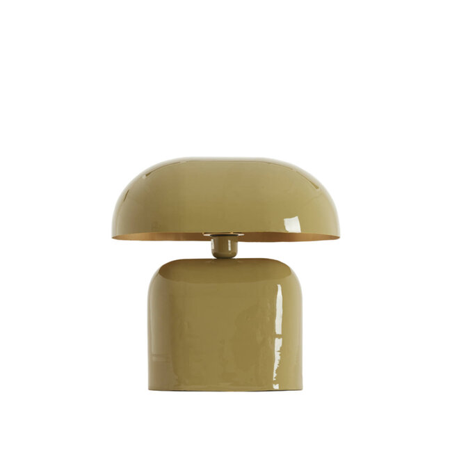 Light en Living Tafellamp 37x26x37 cm TODD glans taupe