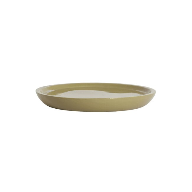 Light en Living Schaal Ø42x5 cm ADA glans taupe