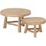 MUST Living Salontafel set van 2 Blue Marlin