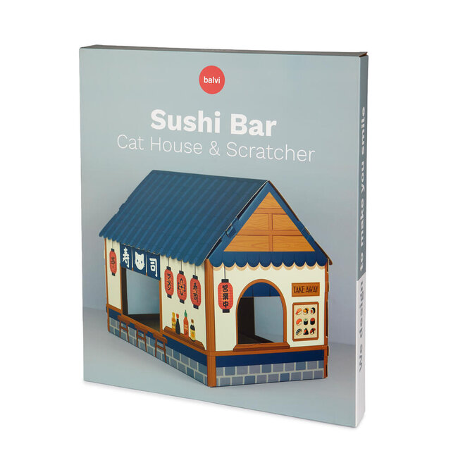 Balvi Kattenhuis & Krabmeubel Sushi Bar van Karton