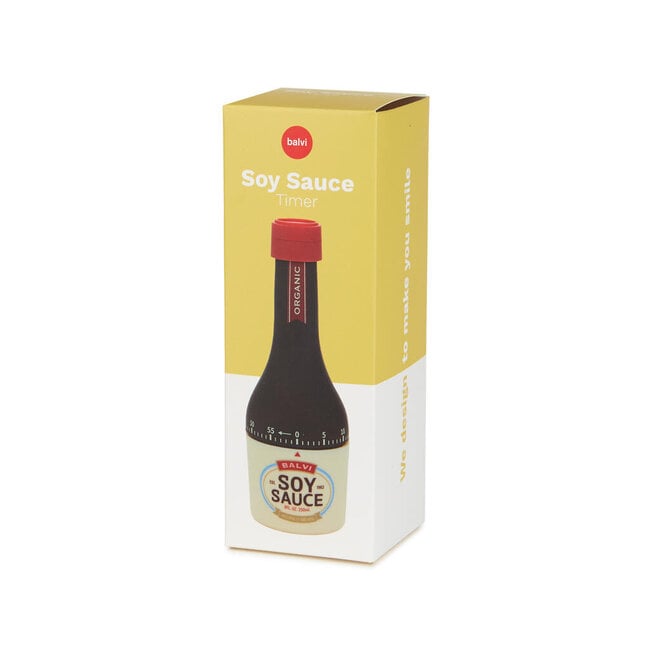 Balvi Keukentimer Sojasaus Fles – Bruin
