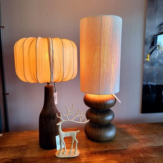 Light en Living Lampenkap Ø30x20 cm FAROL Crème