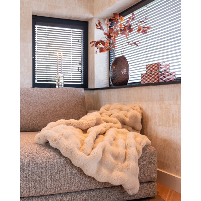 Richmond Interiors  Bank Trentino cayenne brown 3,5 zits + lounge links / rechts