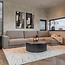 Richmond Interiors  Bank Trentino cayenne brown 3,5 zits + lounge links / rechts
