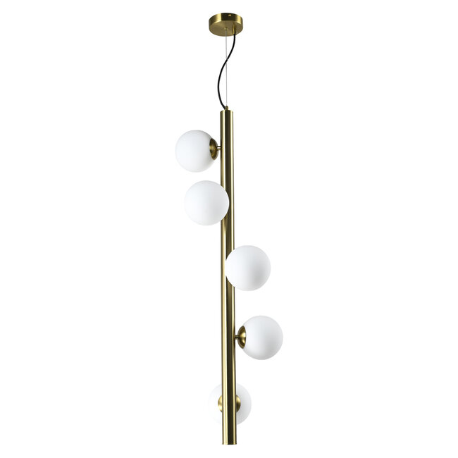 Richmond Interiors  Hanglamp Elorie brass antique