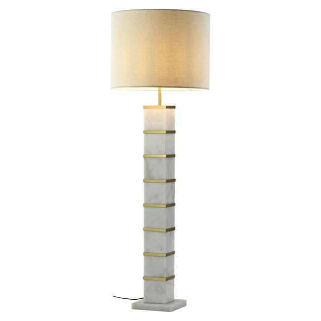 Richmond Interiors  Vloerlamp Celinae white including lampshade