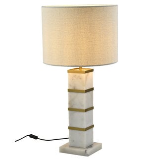 Richmond Interiors  Tafellamp Celinae wit including lampshade