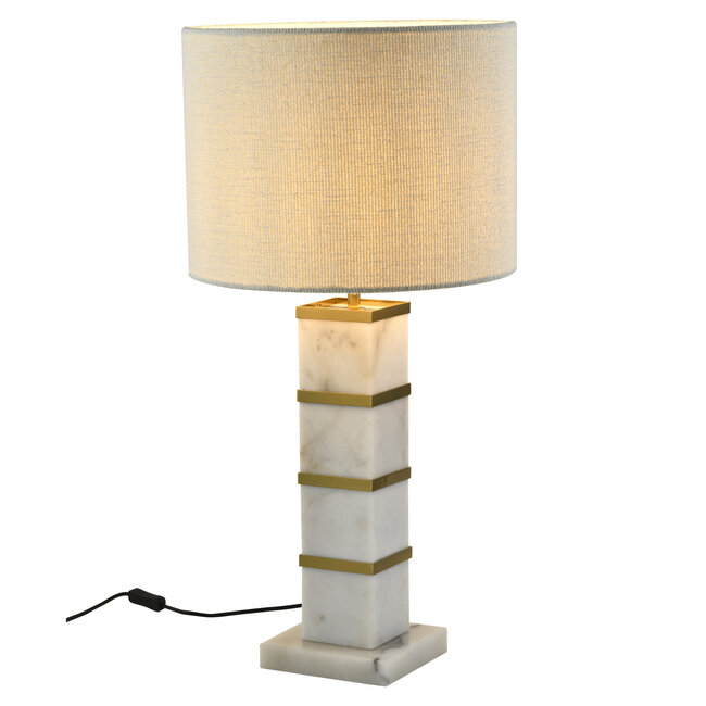 Richmond Interiors  Tafellamp Celinae white including lampshade