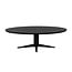 Richmond Interiors  Eettafel Rayford black oval 230