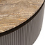 Richmond Interiors  Salontafel Russo brown 90Ø