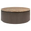 Richmond Interiors  Salontafel Russo brown 90Ø