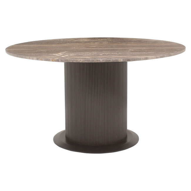 Richmond Interiors  Eettafel Russo brown 140Ø