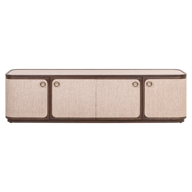 Richmond Interiors  TV-meubel Willox brown 4-doors