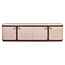 Richmond Interiors  TV-meubel Willox brown 4-doors