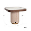Richmond Interiors  Bijzettafel Willox brown  including glass