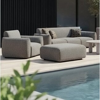 Richmond Interiors  Outdoor lounge stoel Dawson greige alpine
