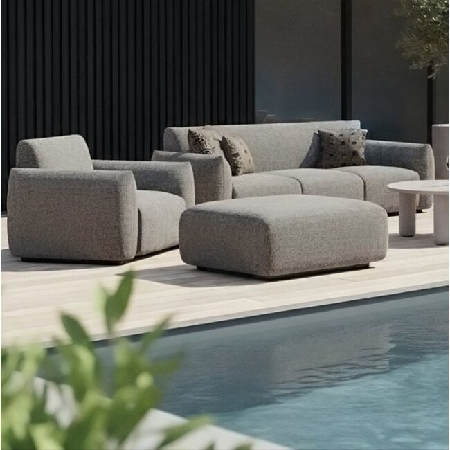 Richmond Interiors  Outdoor lounge stoel Dawson greige alpine
