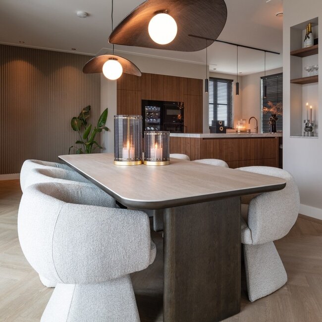 Richmond Interiors  Eettafel Nando brown 270