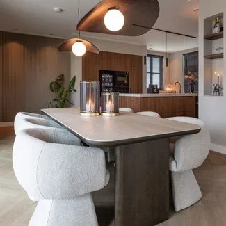 Richmond Interiors  Eettafel Nando bruin 230