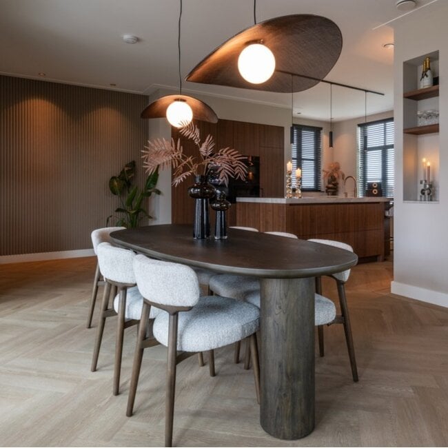 Richmond Interiors  Eettafel Ellington brown 230