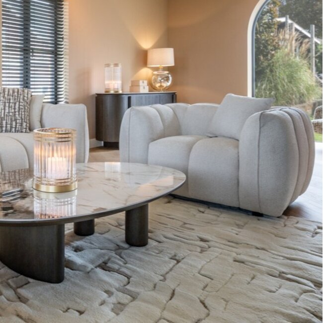 Richmond Interiors  Lounge stoel Jezebel cream fancy