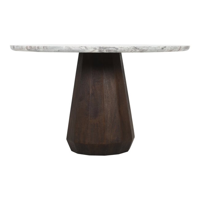 Richmond Interiors  Eettafel Oberoy Blush beige 130Ø