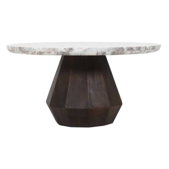 Richmond Interiors  Salontafel Oberoy Blush beige 80Ø